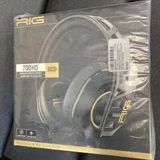 RIG 700HD Black Ultralight Wireless Bluetooth Over The Ear Gaming Headset