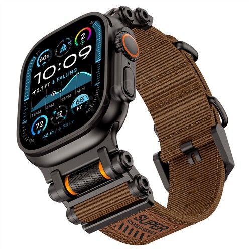 Correa de metal de nailon para Apple Watch iWatch Series 10 9 8 7 6 5 4 3 SE Ultra 2 - Imagen 5 de 80