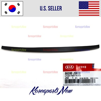 #ad FRONT Bumper Lower Spoiler Lip 86590J5600 ⭐OEM⭐ Kia Stinger 3.3L V6 2018 2023 $349.65