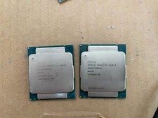 Lot of 2INTEL Xeon CPU Processor E5-1620 V3 3.50 GHz LGA 2011-3 SR20P  G6-2