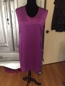 helmut lang purple dress