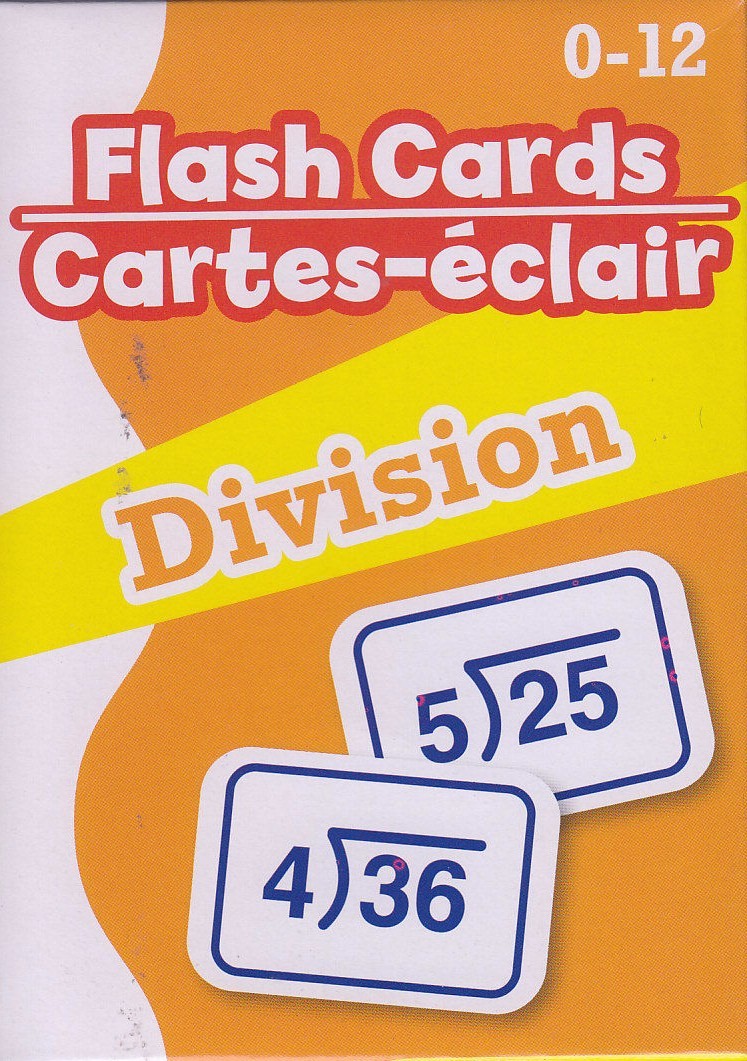 NEW Math Flash Cards (52 cards) ~ Division FREE SHIPPING | eBay