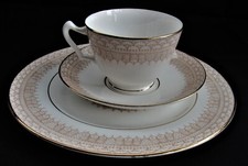 Staffordshire England Fine Bone China Crown tea setting 3-piece set