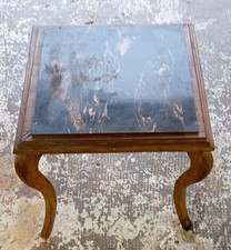 vend petite table d'appoint ou autre vintage H 34 cm LAR 36 CM LONG 36 CM