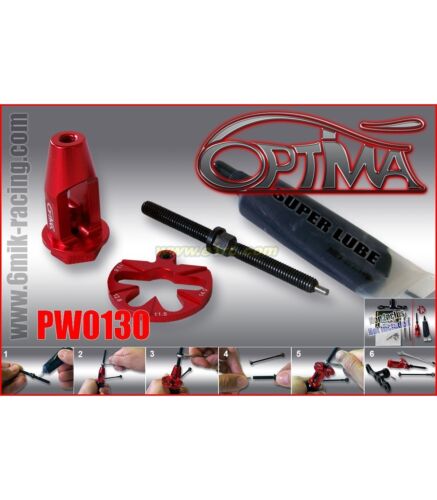 PW0130 6Mik Optima Estrattore Inseritore Spine Pin per Cardani 1:8 Buggy - Photo 1/2