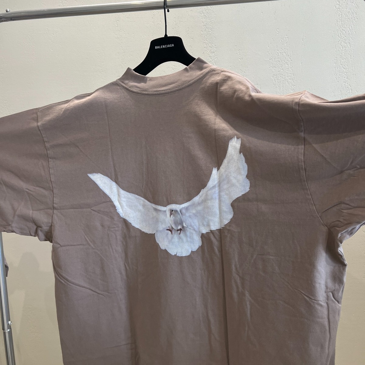 Yeezy Gap Engineered By Balenciaga Dove Long Sleeve T-Shirt Yeezy Gap Engineered By Balenciaga Dove Long Sleeve T-Shirt