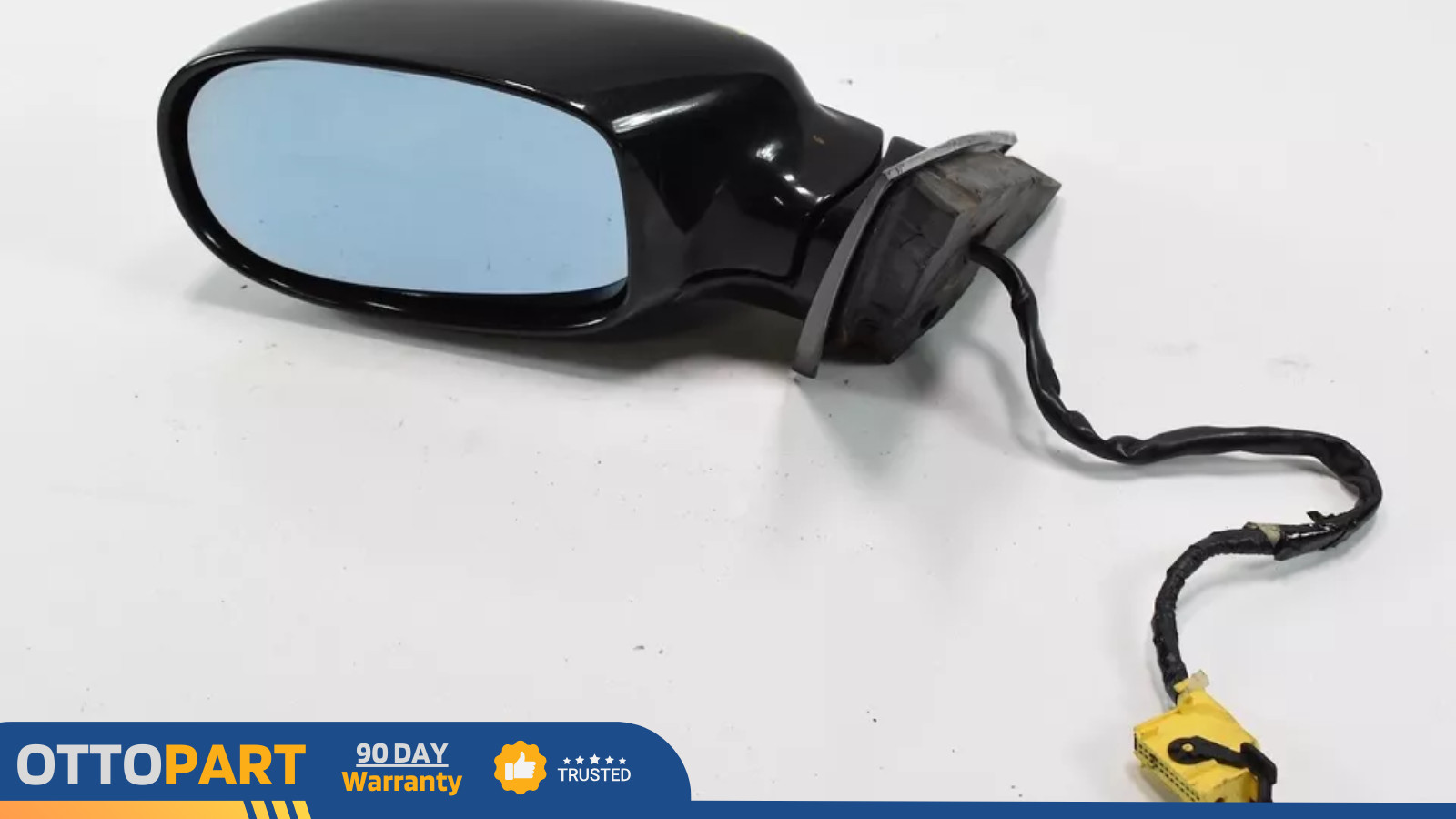 03-08 Maserati Quattroporte M139 Front Left Driver Door Side View Mirror Black