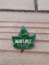 Pin's Pins Pin ENAMEL: Cheese LE Nature "BOURSIN" Epoxy Silver 