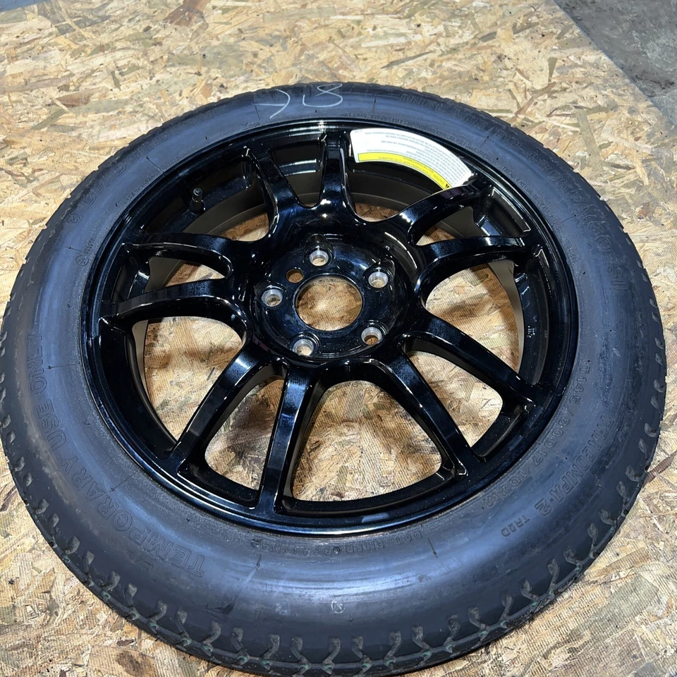 07-15 INFINITI G25 G35 G37 Q40 SEDAN SPARE WHEEL TIRE BRIDGESTONE 17" T0784 - Imagem 2 de 4