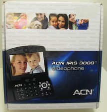 ACN Iris 3000 7" Screen Videophone Telephone Landline Ethernet Conferencing