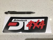 DRIVETECH 4x4 STICKER, NEW, ARB TJM ,4WD, TRUCKS, CARS,SUSPENSION,SPRINGS,PARTS,