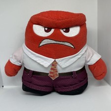 Tomy Plush Disney Pixar Inside Out Red Anger Angry Emotion 6"