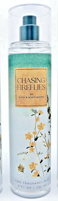 BATH & BODY WORKS CHASING FIREFLIES FINE FRAGRANCE BODY MIST SPRAY 8oz NEW