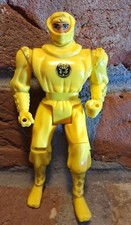 Mighty Morphin Power Rangers 1995 MMPR Kick Action 5" YELLOW NINJA Ranger Vtg Dc