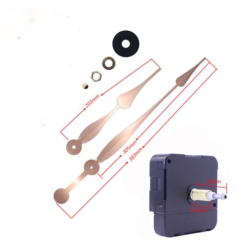 DIY Wall Quartz Clock Movement Mechanism Replacement Tool Parts Hands Set - Picture 8 of 10