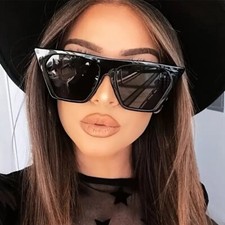 Fashion Square Style Sunglasses Woman Luxury Sun Glasses Female Big Frame Classi