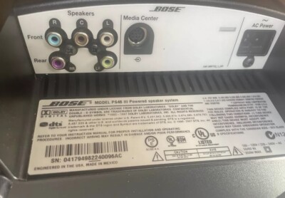 Bose PS 48 Series III Powered Subwoofer Lifestyle 18 28 38 48 V25