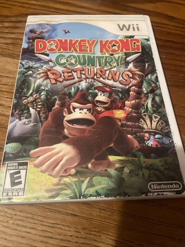 Nintendo Donkey Kong Country Returns (Nintendo Wii, 2010) No Manual