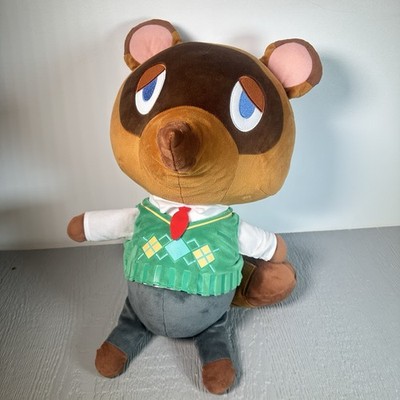 Official LARGE TOM NOOK Crossing 18 in. Plush San-Ei 1364 (Tanukichi Plushie)