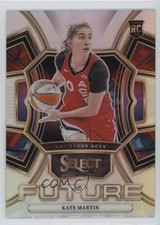2024 Panini Select WNBA Select Future Silver Prizm Kate Martin #5 Rookie RC s3g