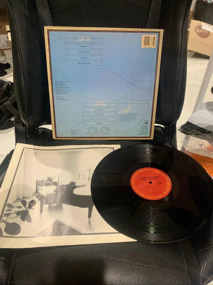 LONNIE LISTON SMITH - LOVE IS THE ANSWER (VINYL LP) 1980!!! RARE!!! JC 36373 - Image 2 of 3