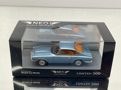 NEO SCALE MODELS 43914 GLAS 1700 GT 1965 -BLUE MET. 1:43 extr rare- GOOD IN BOX