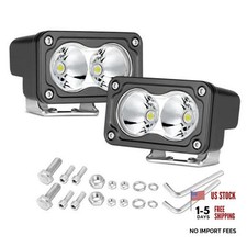 LED Pods, 3 Inch 40W LED Off Road Driving Lights Spot Small White Spot Beam