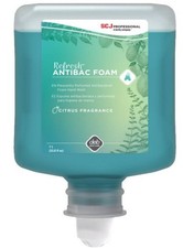 SC Johnson Refresh AntiBac Foam Hand Wash Citrus Scent 1000mL Dispenser Refill 1 0.63 per fl oz