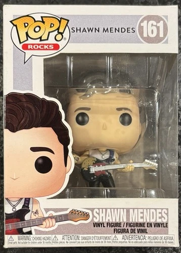 NEW IN BOX Funko Pop Rocks! VINYL: SHAWN MENDEZ #161 RARE VAULTED 2020 Murphy’s