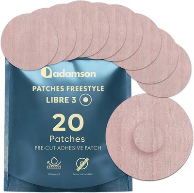 Freestyle Libre 3 Sensor Covers  20 Libre 3 Patches, Long-Lasting, No Glue on C