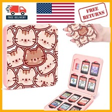 Waterproof  Shockproof Switch Game Card Case - 24 Slots for Games  SD Cards