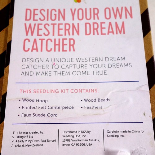 Sämling wachsen kreativ Kinder entwerfen Ihr eigenes Western Traumfänger Set - Bild 5 von 5