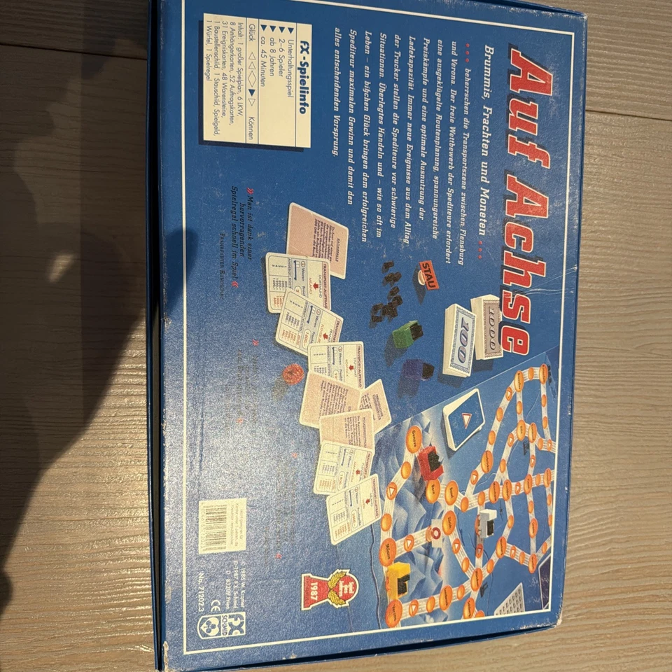 Auf Achse von FX Schmid vollständig Brettspiel Gesellschaftsspiel/ S5 - Bild 4 von 4