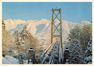 VANCOUVER BC Canada Lions Gate Bridge