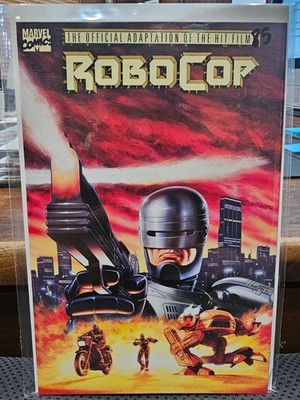ROBOCOP OFFICIAL ADAPTATION OF THE HIT FILM #1 MARVEL 1990 COLLECTED IN COLOR!