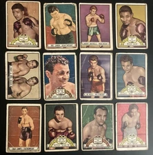 1951 Topps Ringside Boxing 12 Card Lot