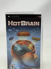 Hot Brain PlayStation Portable Sony PSP Complete CIB Tested Authentic Midway