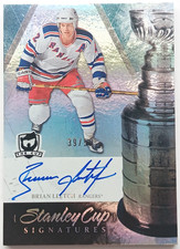 2010-11 UD The Cup Stanley Cup Signatures Brian Leetch /50 New York Rangers