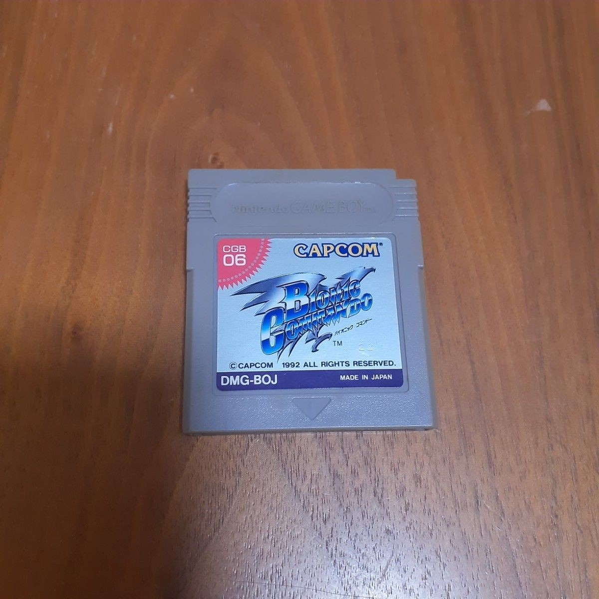 GB Bionic Commando Game Boy GB Game Boy Advance GBA Hitler'Resurrection