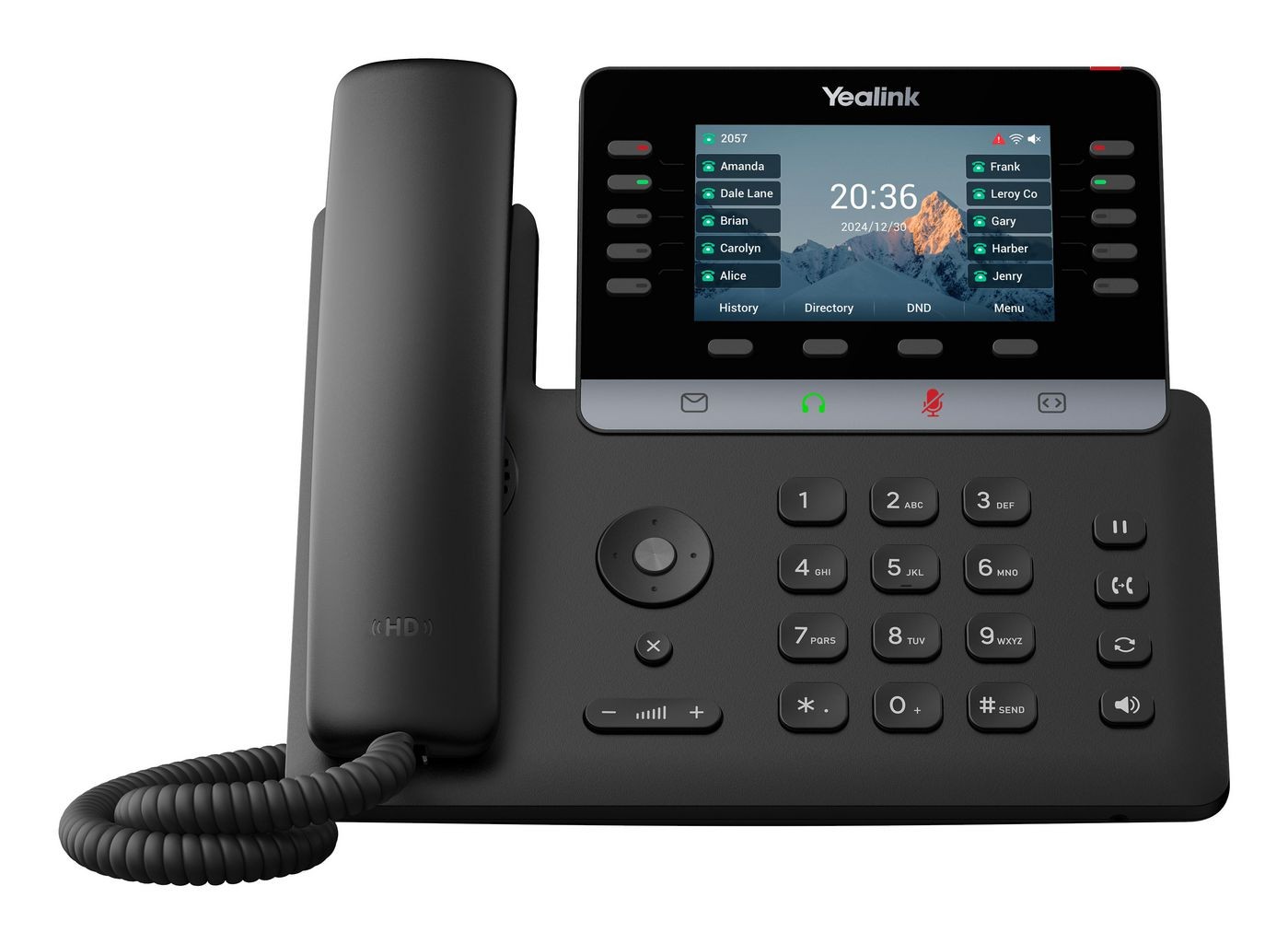 Yealink Dark/Green -Sip-T74w - Image 3