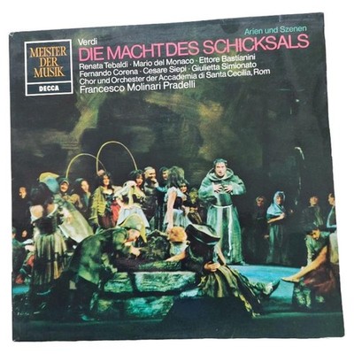 Verdi Die Macht des Schicksals Vinyl Decca Klassik