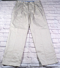 Brooks Brothers Light Weight Advantage Chino Elliot Beige Mens Pants 36x34