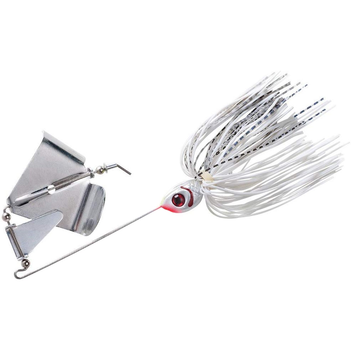 Booyah Baits 1/2 oz Buzzbait - Snow White Shad - Image 1