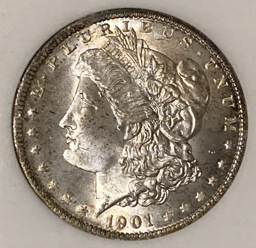 1901-O Morgan Silver Dollar NGC MS65 – Lustrous, Nice Eye Appeal