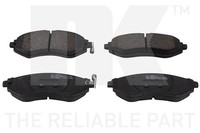 NK Bremsbelagsatz, Scheibenbremse 225016 FüR Chevrolet Daewoo