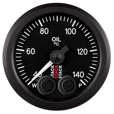 Stack Pro Control Öltemperaturanzeige 40-140 GradC Grad - Rennen/Rallye/Motor
