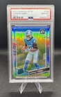 😳2023 Panini Donruss Optic - Rated Rookie Jahmyr Gibbs #236 Holo Prizm PSA 10