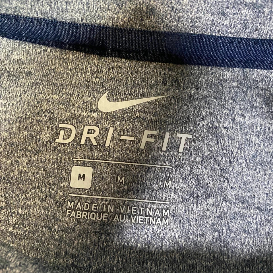 Рубашка для гольфа мужская Nike Dri-FIT STI Toro 1925 серая пуловер средняя - Изображение 3 из 4