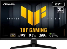 ASUS - TUF Gaming 27" FHD IPS 200Hz 0.3ms Gaming Monitor with G-SYNC/FreeSync...