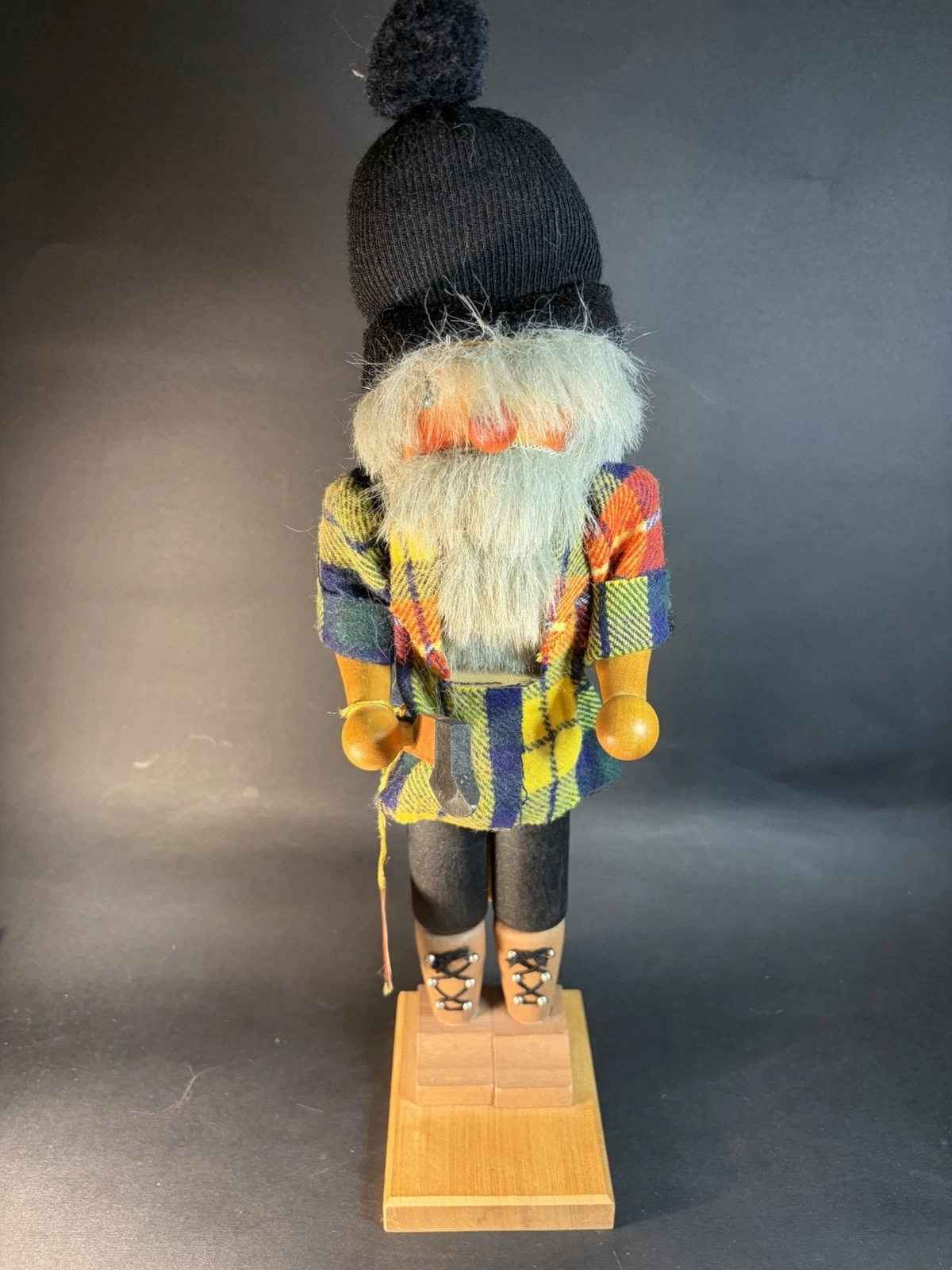 Vintage Zuber Woodsman Nutcracker with tag